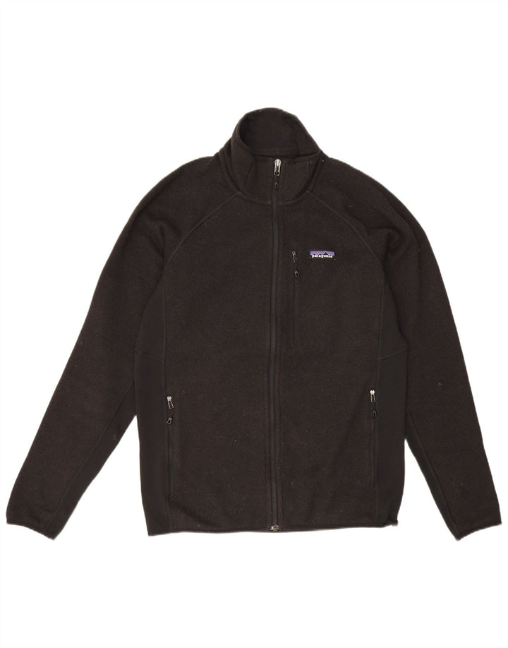 Patagonia Veste de survêtement pour homme Noir moyen Polyester