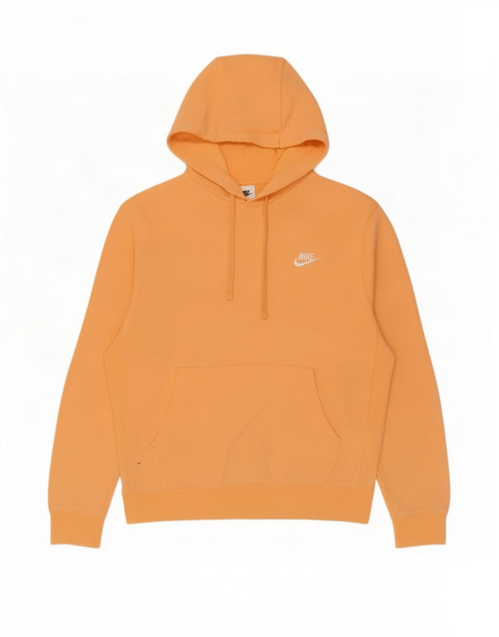 Nike Pull à capuche en coton orange moyen pour homme
