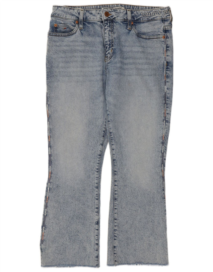 Tommy Hilfiger Jean Bootcut Femme W32 L26 Bleu Coton