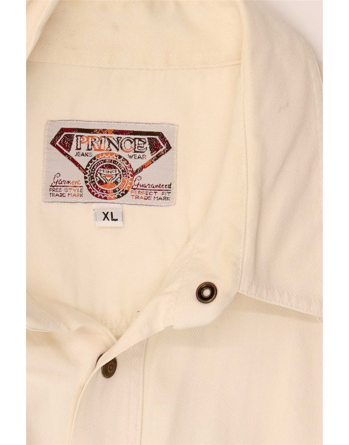 Prince Chemise En Jean XL Beige Homme