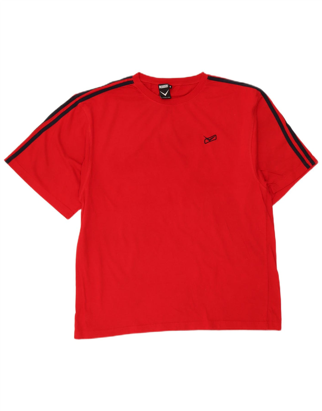 vintage Homme T-Shirt Top XL Coton Rouge