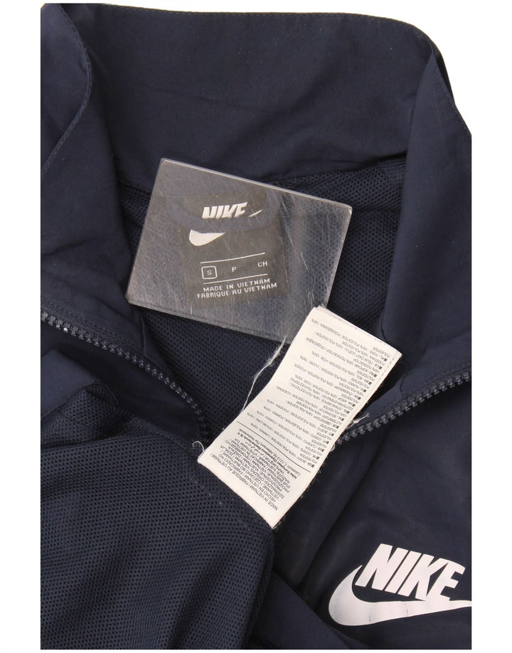 Veste de survêtement Nike pour homme, petit, bleu marine, en polyester