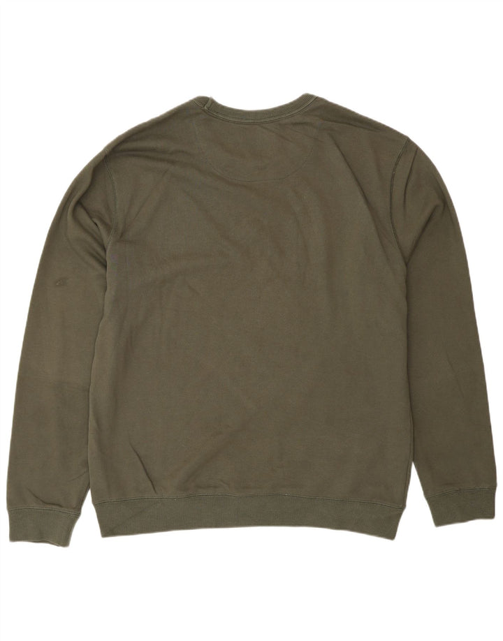 French Connection Sweat-Shirt Homme XL Kaki Coton