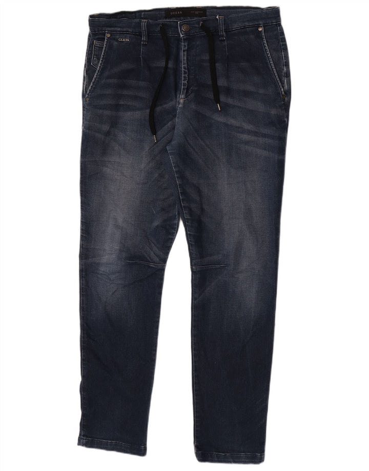 Guess Jean Slim Homme W33 L32 Bleu Marine
