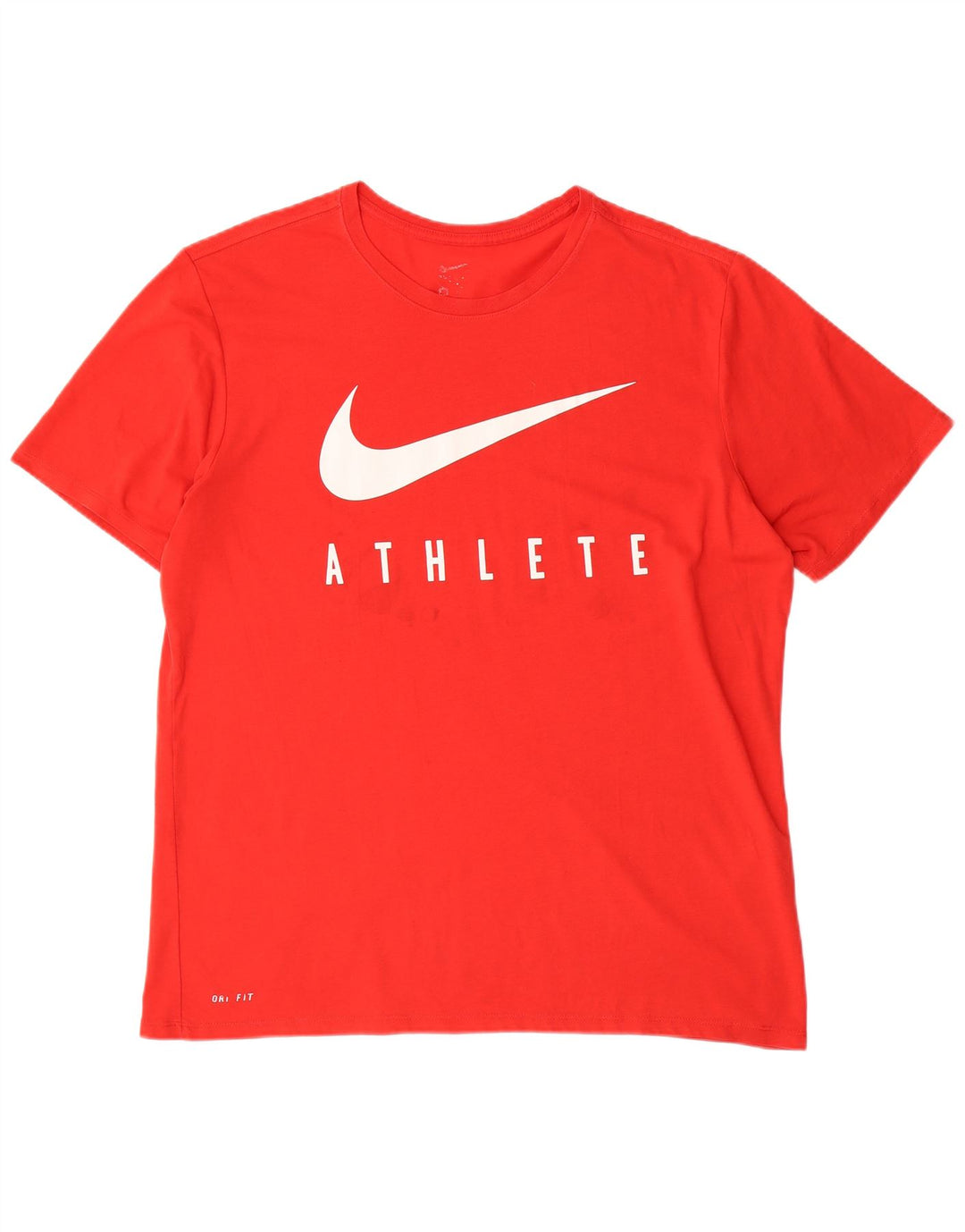 NIKE T-shirt graphique pour hommes Grand rouge Polyester