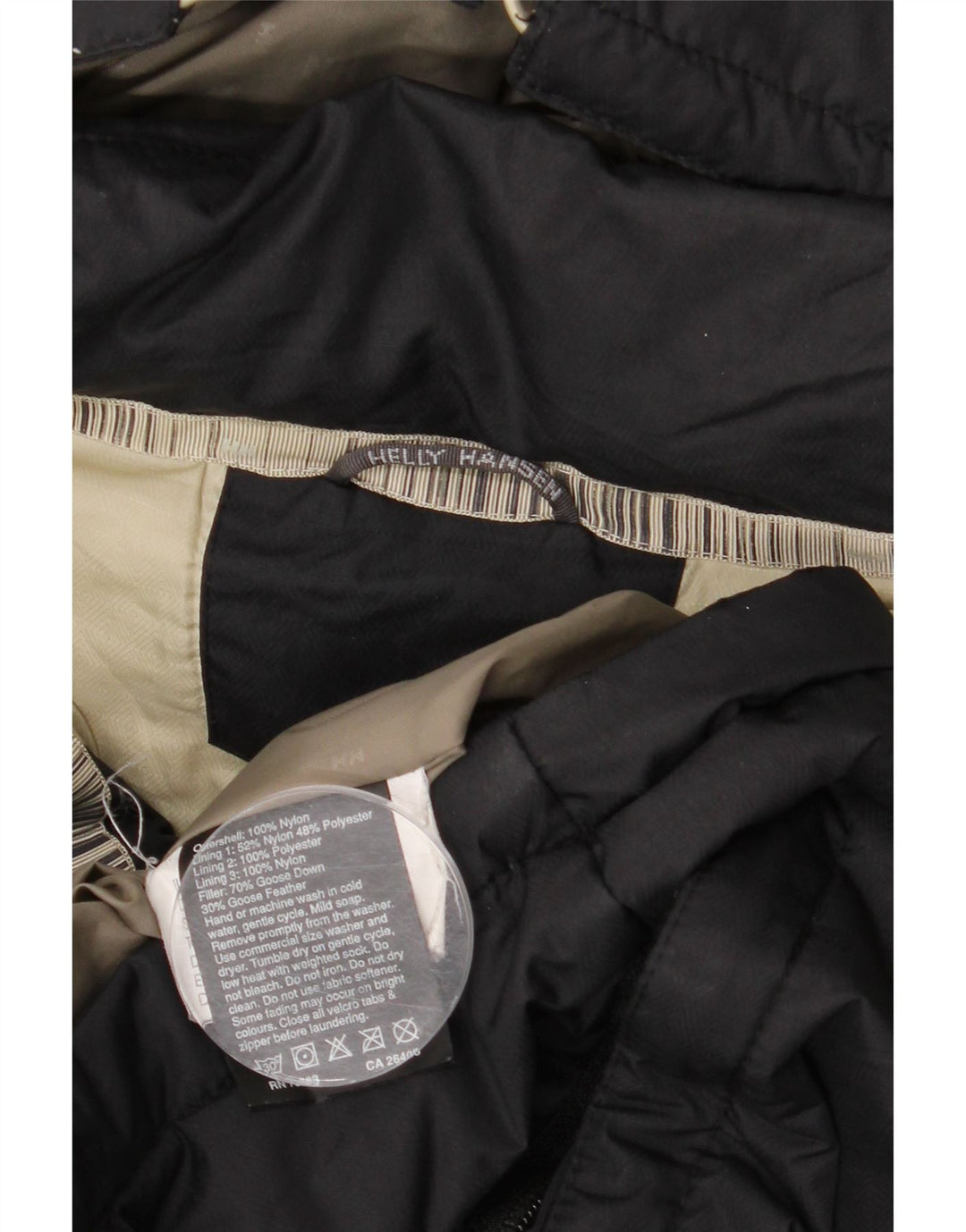 Helly Hansen Veste matelassée à capuche pour homme UK 42 XL Nylon noir