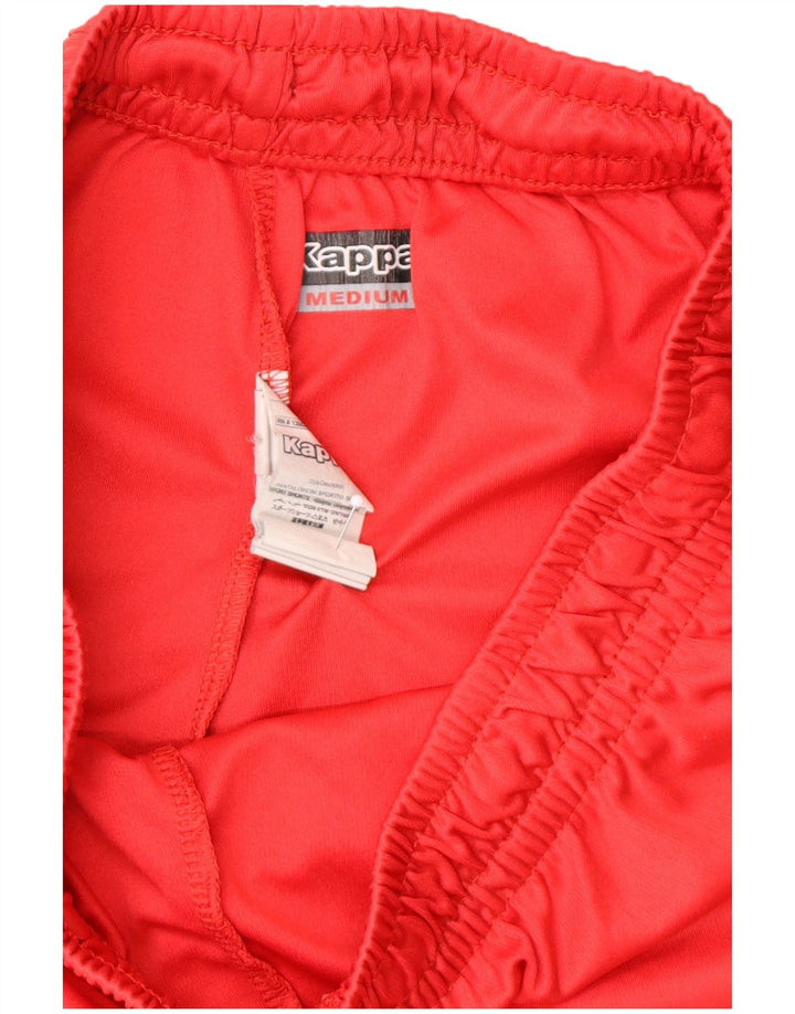 Kappa Short de Sport Homme Rouge Moyen Polyester