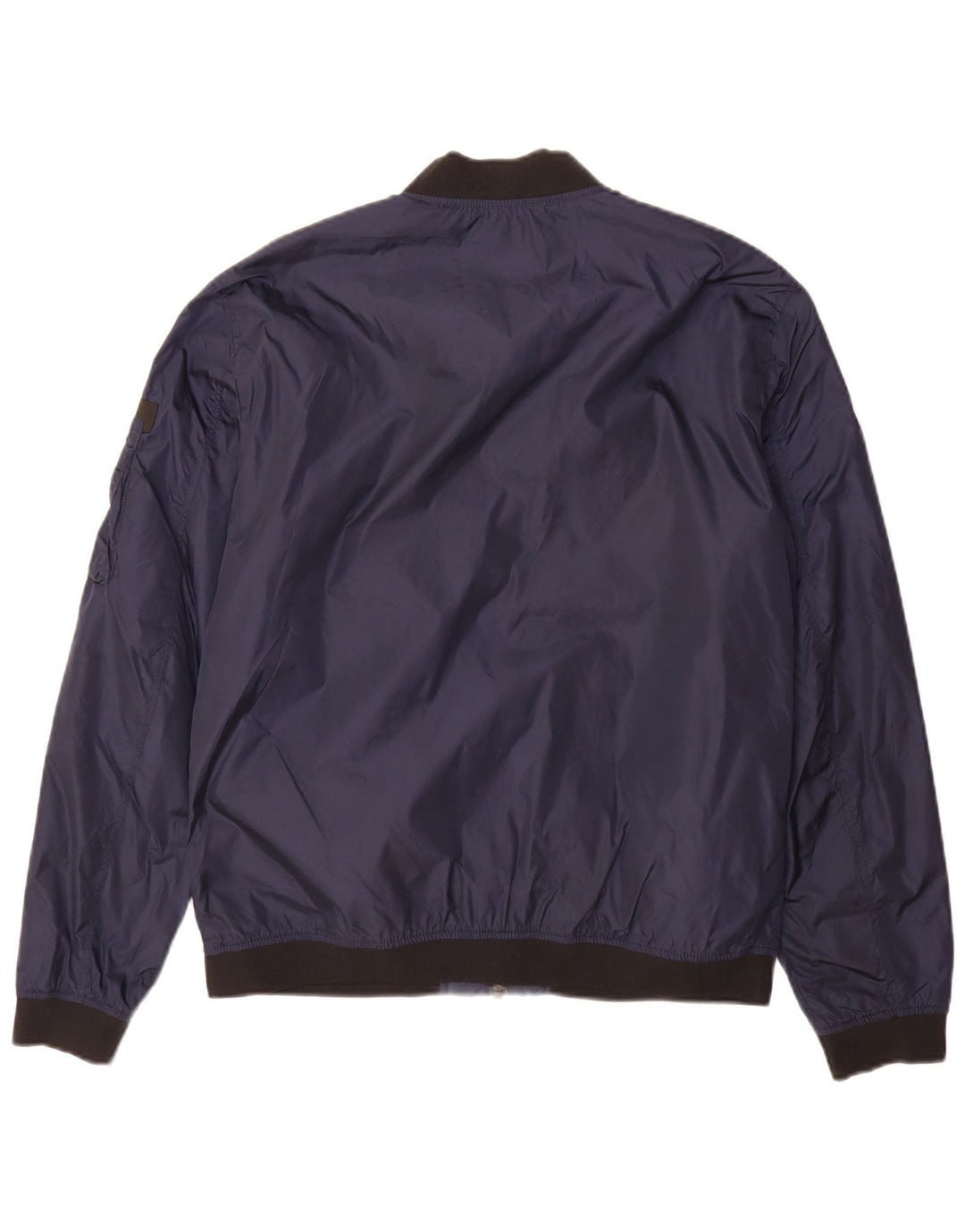 Jack & Jones Veste Bomber Homme UK 40 Large Bleu Marine Nylon