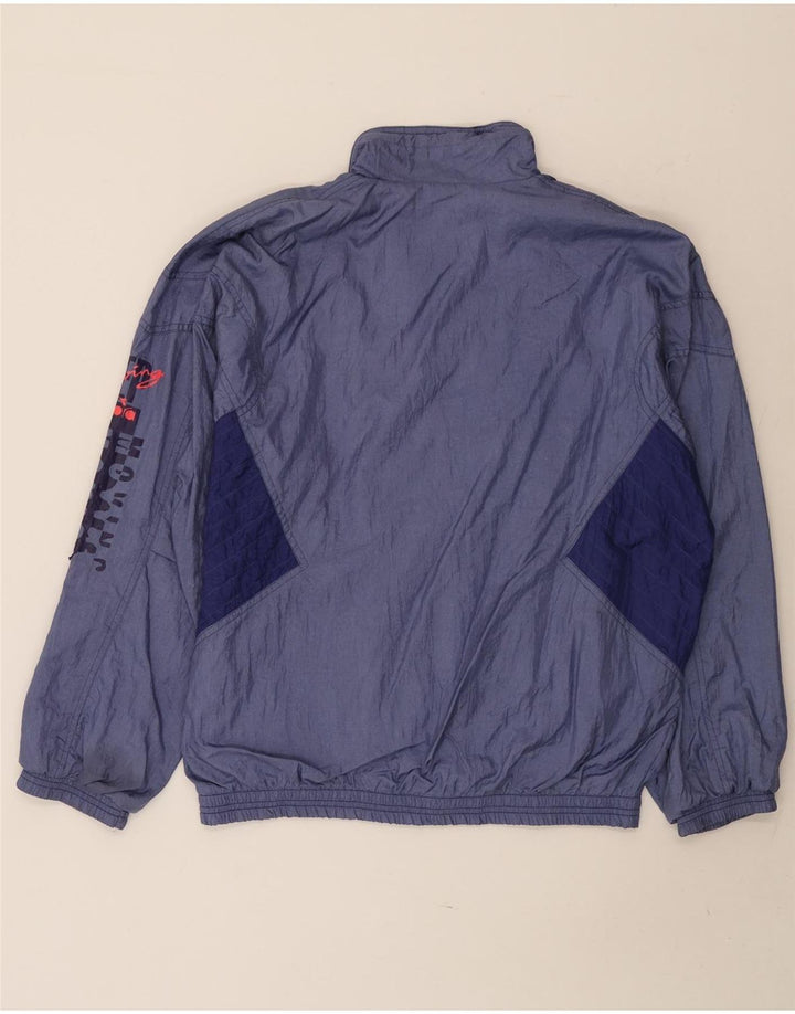 Diadora Survêtement Graphique Complet Femme Large Bleu Marine Colorblock
