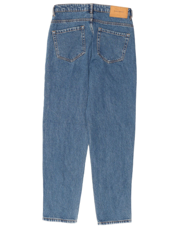 Zara Femme Trafaluc Tapered Jeans EU 36 XS W26 L27 Bleu