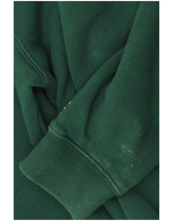 Champion Sweat-Shirt Graphique Homme Vert Moyen Coton
