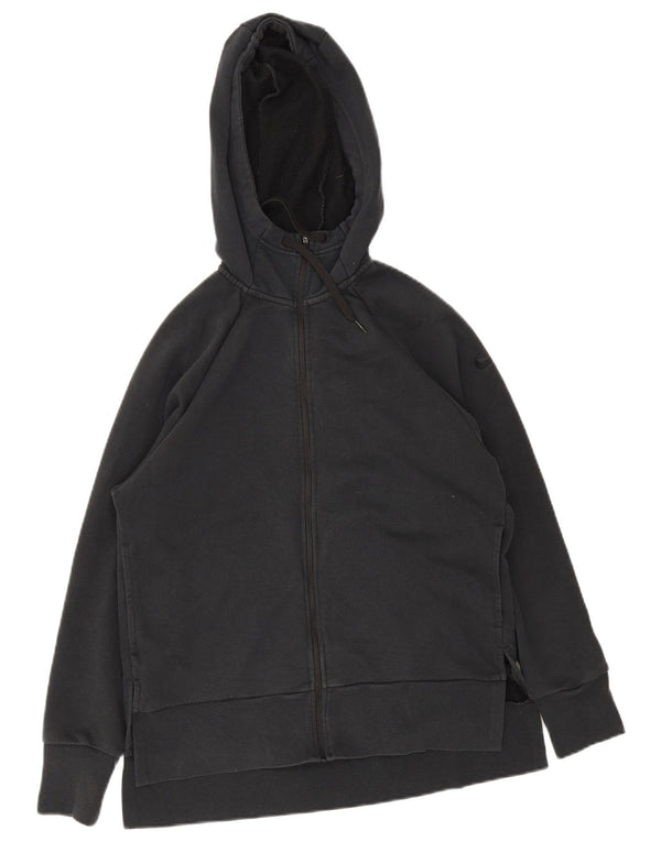 Nike Hommes Dri Fit Zip Sweat à capuche Petit Noir Polyester
