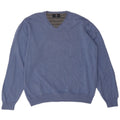 Marks & Spencer Pull à col en V Bleu Harbour pour homme XL en coton
