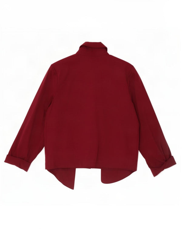 Marks & Spencer Cardigan court à manches 3/4 pour femme UK 18 XL Bordeaux