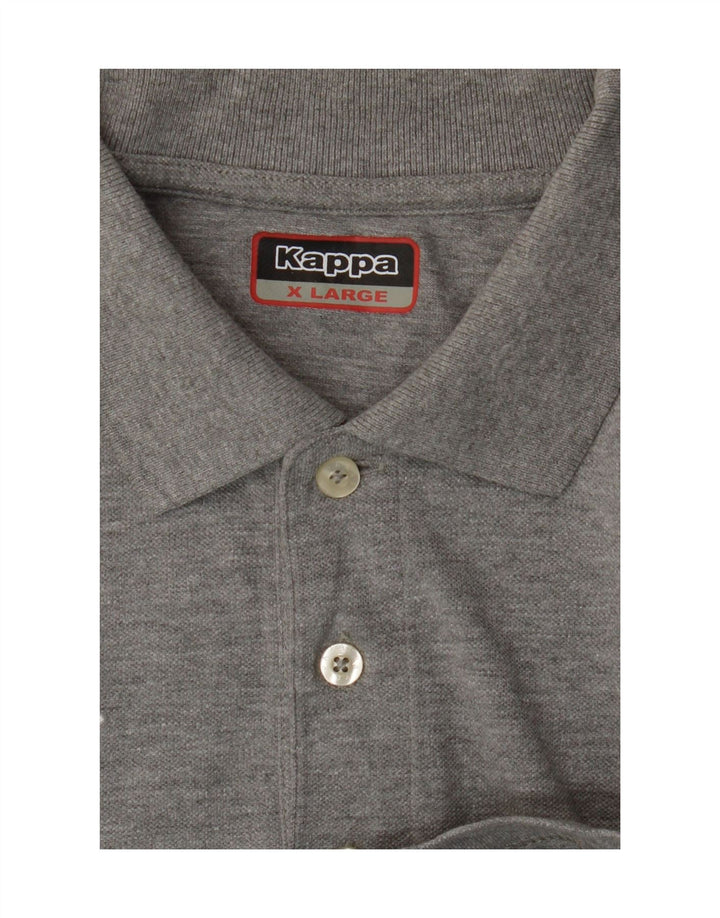 Kappa Polo Homme XL Gris