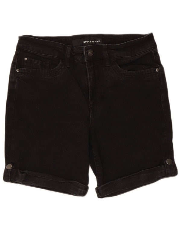 Dkny Short en jean pour femme US 12 Large W30 Coton noir
