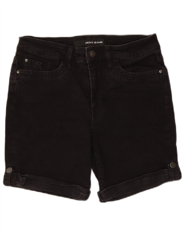 Dkny Short en jean pour femme US 12 Large W30 Coton noir