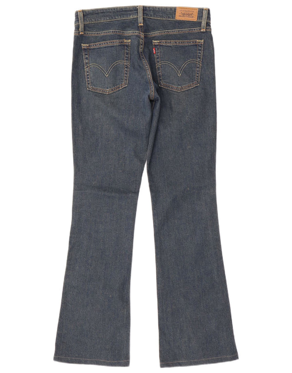 Levi's Jean Bootcut Super Low 518 Femme US 7 Medium W30 L32 Bleu Coton