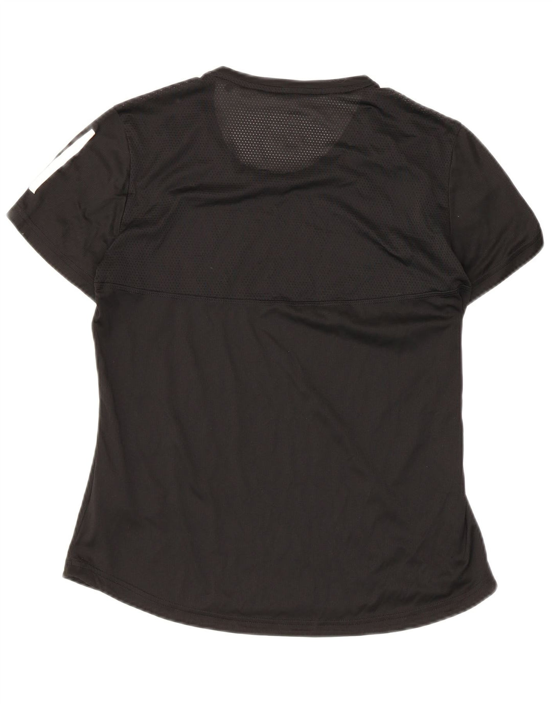 Adidas Femmes Aeroready T-Shirt Top UK 12/14 Moyen Noir Polyester