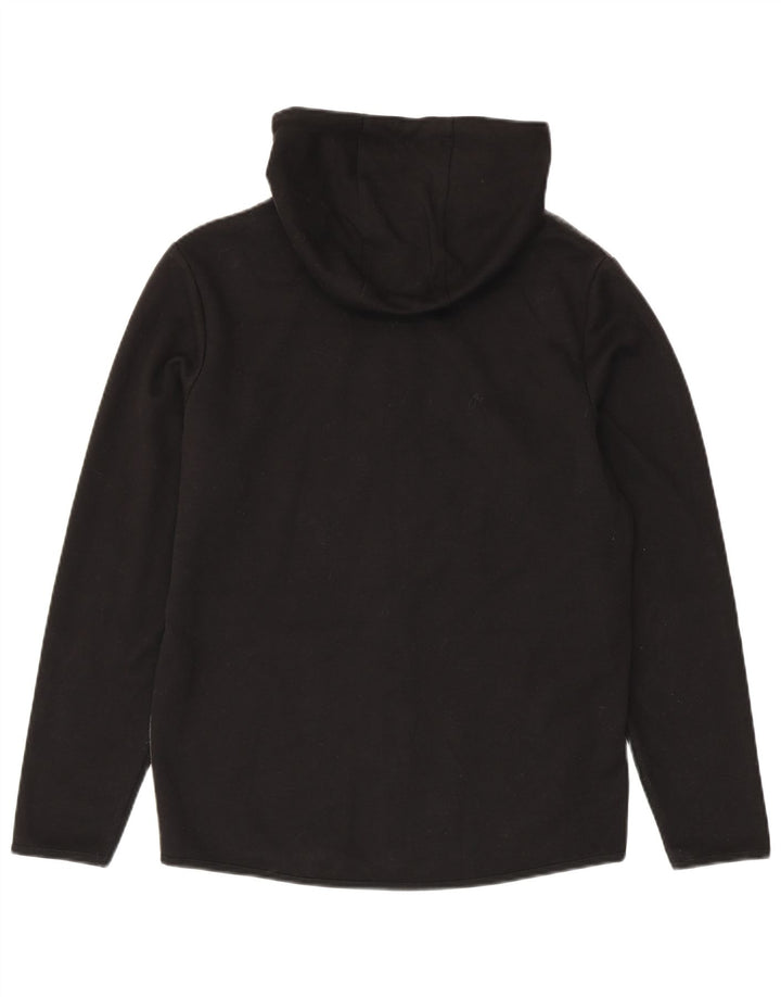 Jack & Jones Pull à capuche zippé pour homme en polyester color block noir moyen