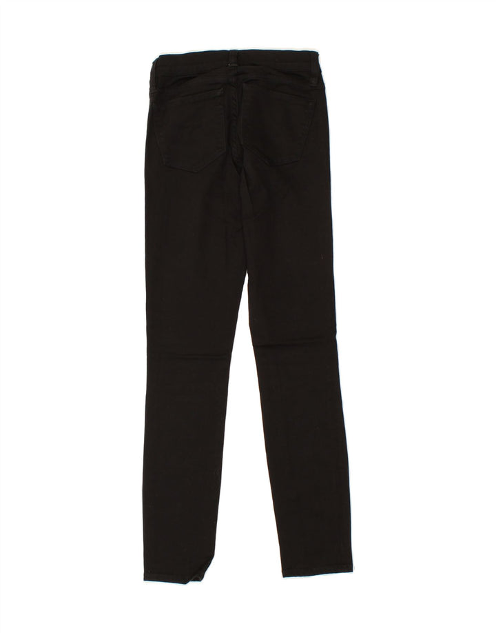 J. CREW Womens Toothpick Skinny Jeans US 8 Medium W24 L28 Black Polyester Vintage J. Crew and Second-Hand J. Crew from Messina Hembry 