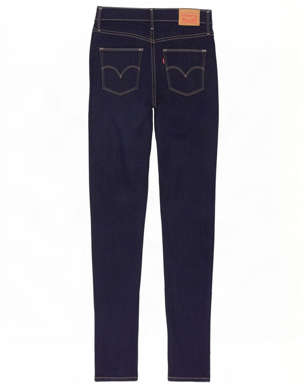 Levi's Jean Skinny Amincissant W25 L32 Femme Bleu Marine Coton
