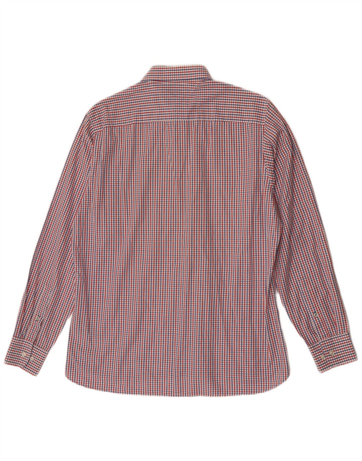 Tommy Hilfiger Chemise sur mesure pour homme en coton vichy multicolore moyen