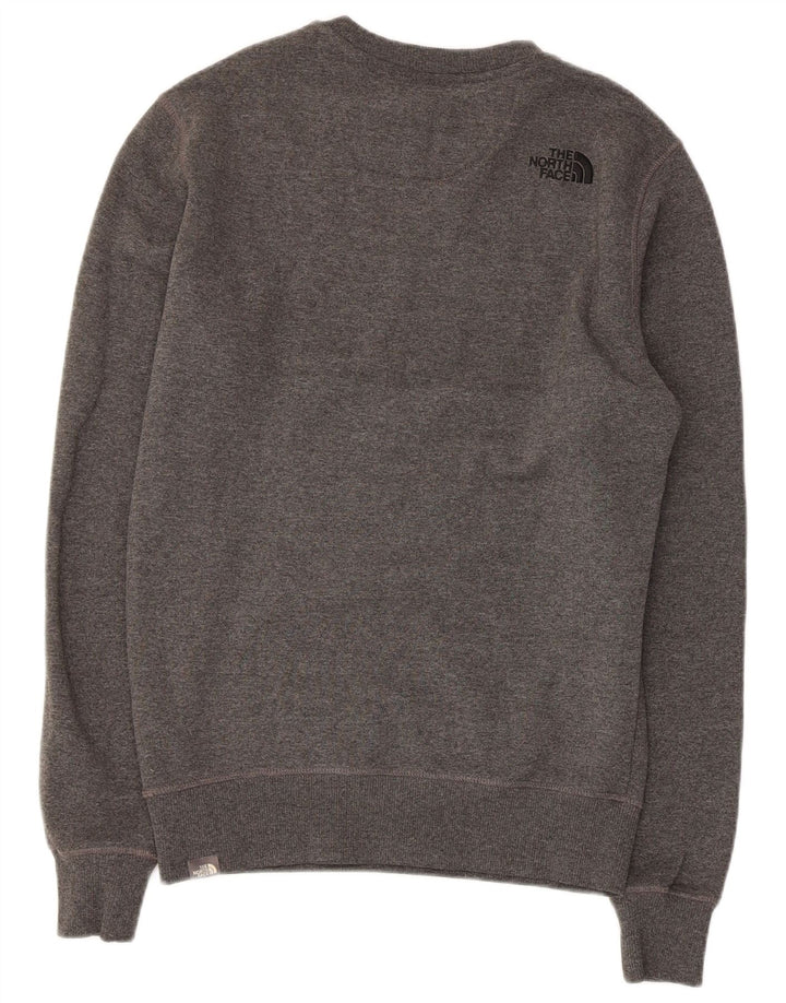 The North Face Sweat-shirt graphique pour homme Petit gris Coton