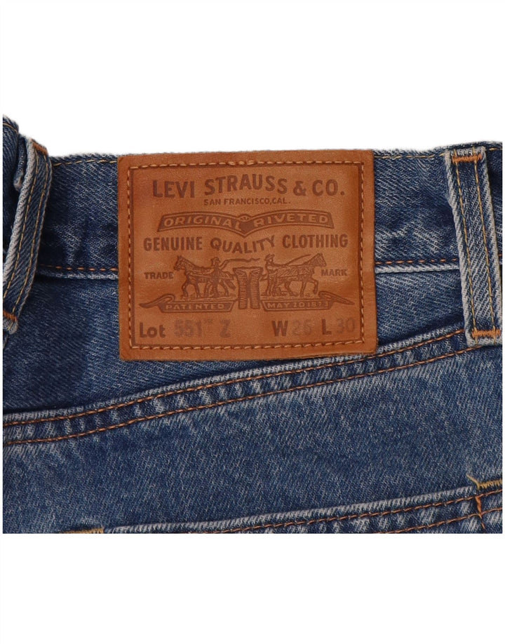 Levi's Jean Droit 551 Femme Bleu W26 L30 Coton