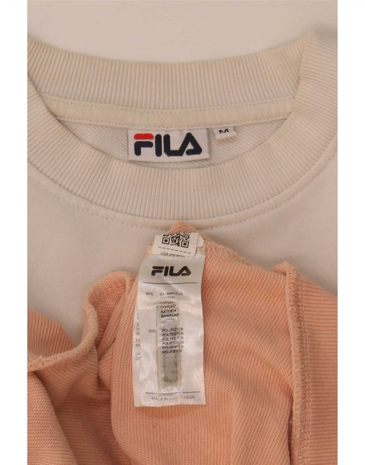 Fila Sweat-shirt graphique pour femme UK 14 Medium Multicolore