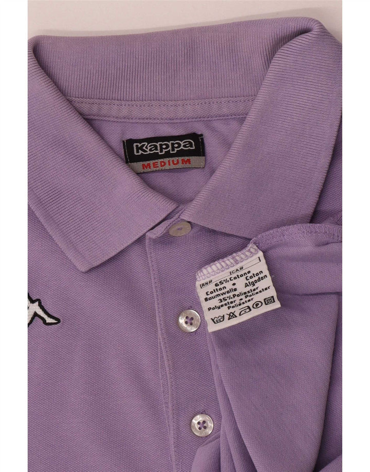 Kappa Polo Homme Violet Moyen Coton