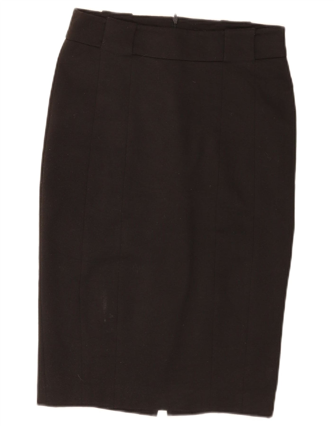 Jupe Crayon Femme Zara Petite W26 Polyester Noir