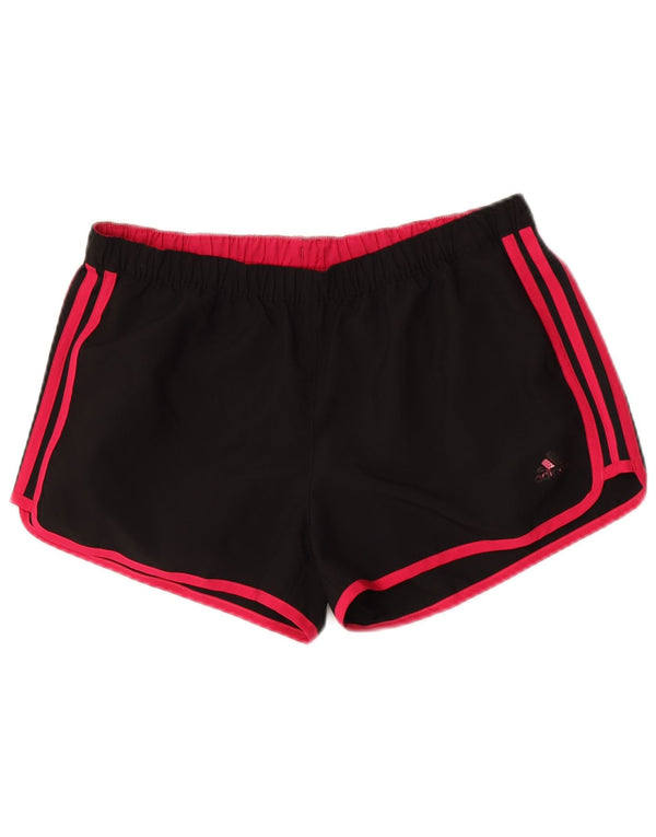 Adidas Climalite Sport Short UK 14 Medium Noir Polyester