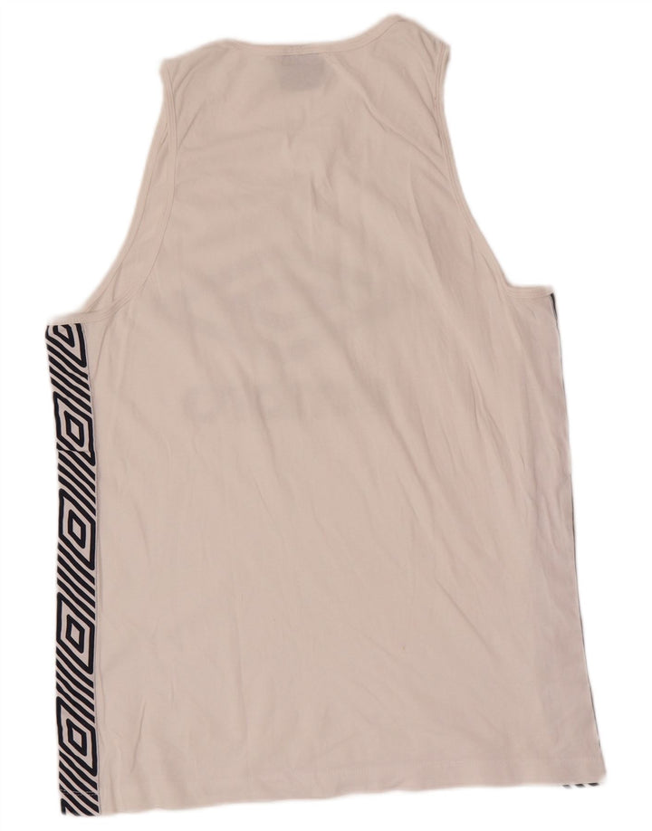 Umbro Débardeur Graphique Homme Blanc Moyen