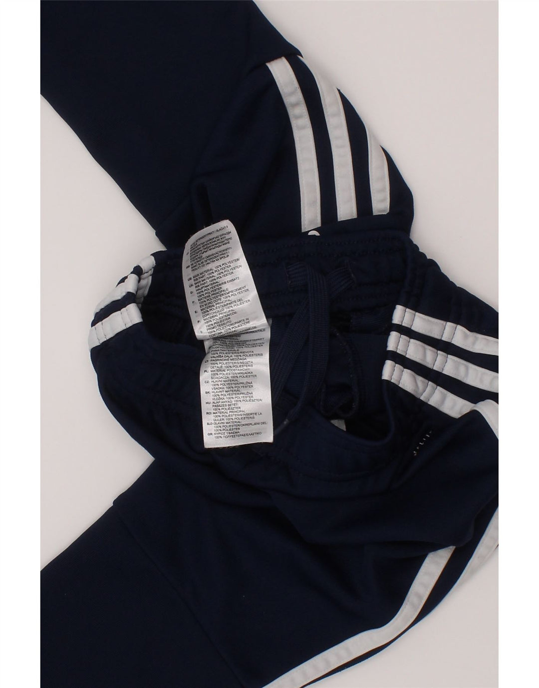 Pantalon de survêtement Adidas Garçon Climalite 2-3 ans Bleu Marine Polyester
