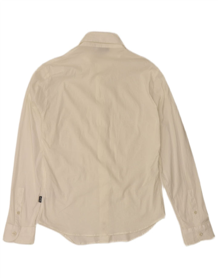 Moschino Chemise Homme Large Blanc Coton