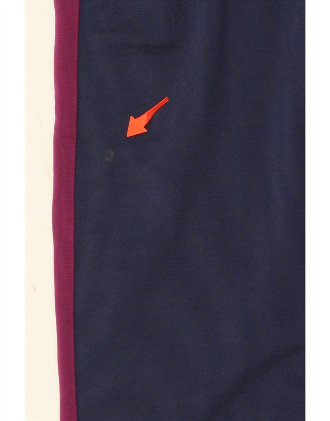 PUMA Womens Tracksuit Trousers UK 12 Medium  Navy Blue Colourblock Vintage Puma and Second-Hand Puma from Messina Hembry 