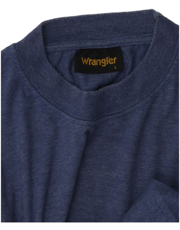 Wrangler T-Shirt Homme Grand Bleu