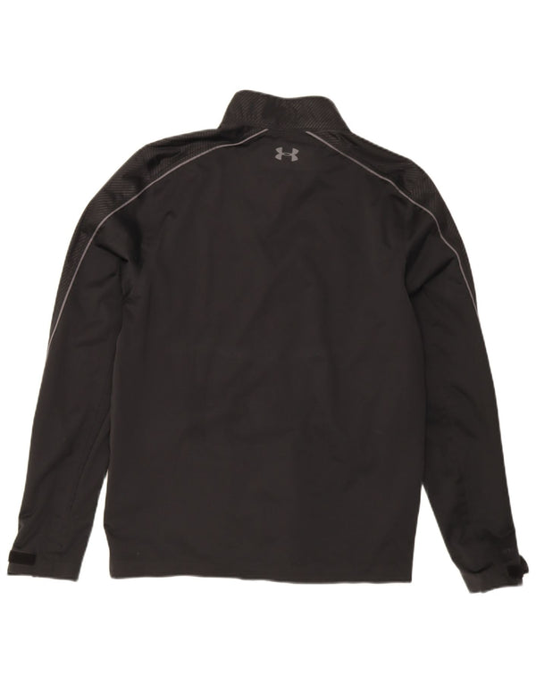 Under Armour Veste de survêtement pour homme en polyester à fines rayures noires