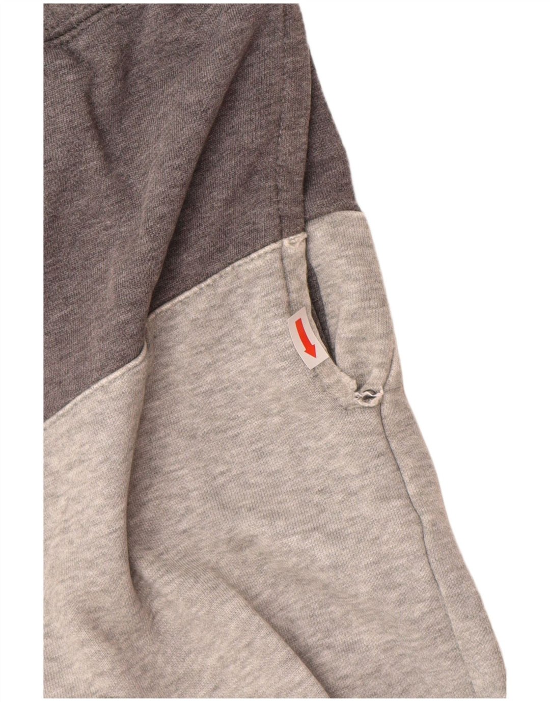NIKE Short de sport pour hommes en coton color block grand gris