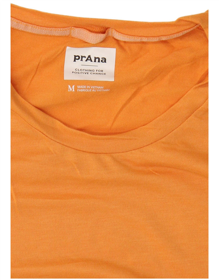 Prana T-Shirt Homme Orange Moyen Synthétique