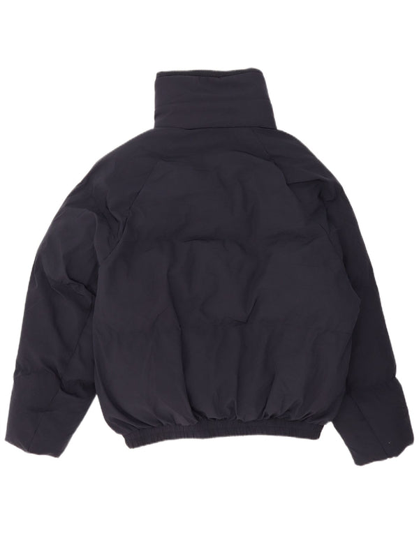 Zara Veste matelassée coupe ample pour homme UK 38 Bleu marine moyen