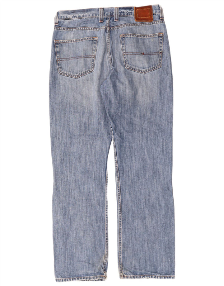 Tommy Hilfiger Jean droit homme W32 L32 bleu coton