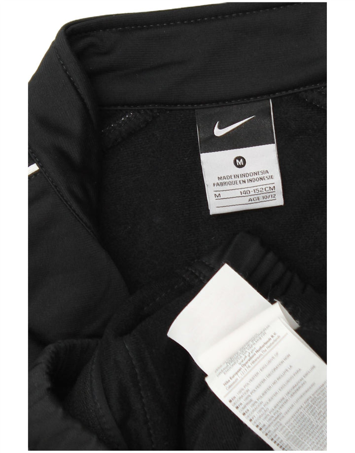Veste de survêtement Nike Juventus pour garçon 10-11 ans Noir Moyen Polyester