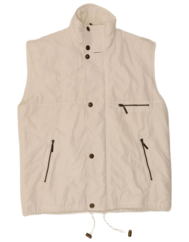 Olympia Gilet utilitaire pour homme UK 40 Large Blanc Polyester