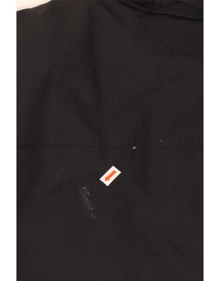 Lee Veste matelassée à capuche pour homme UK 40 Large Noir Polyester