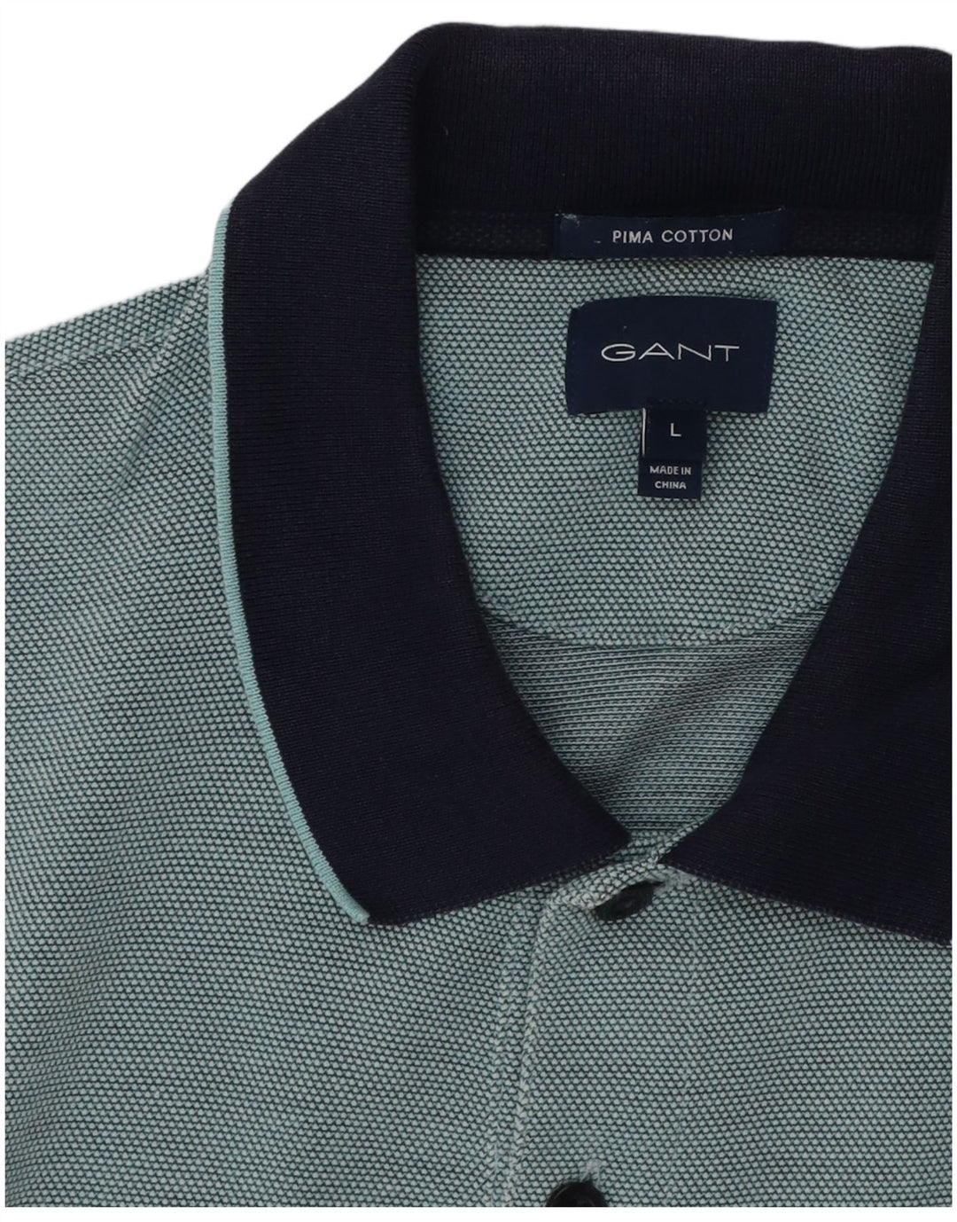 Gant Polo Rugby Homme Grand Bleu Coton