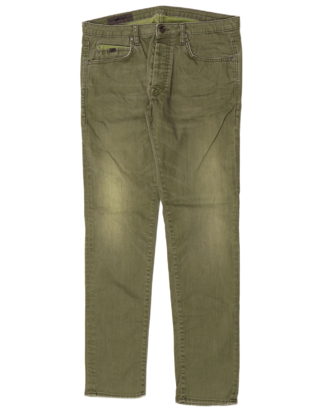 Gas Jean Slim Femme W36 L32 Kaki