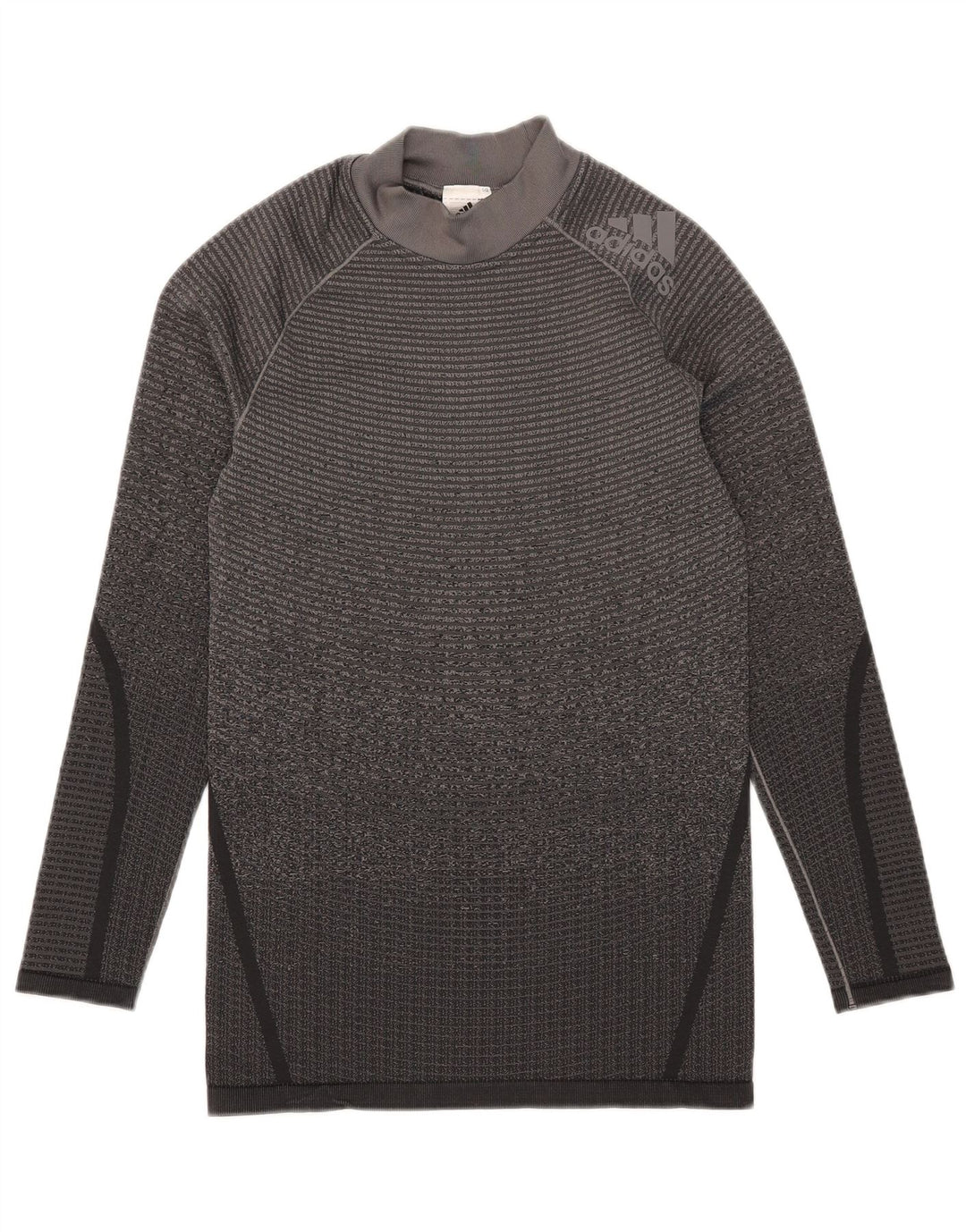 Adidas Haut à manches longues pour homme Gris moyen Polyester