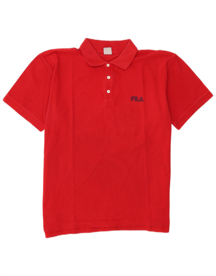 Fila Polo Homme XL Rouge Coton
